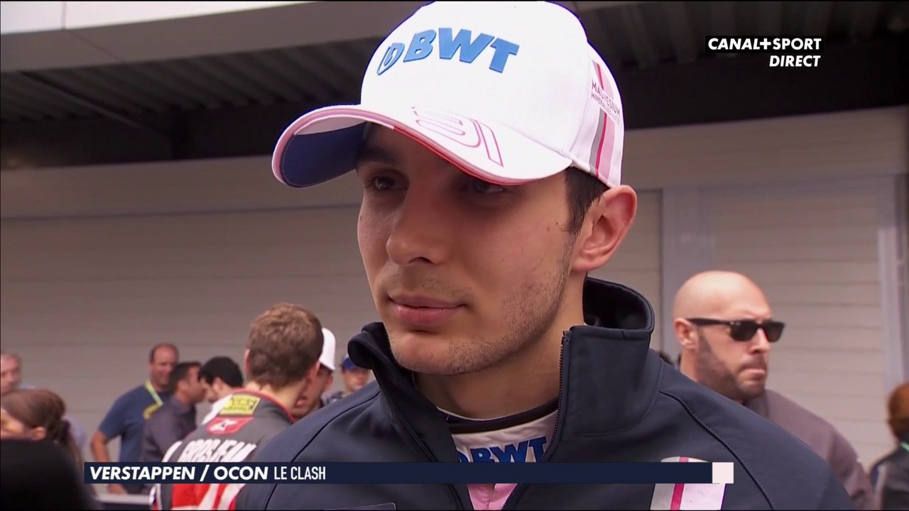La réaction d'Esteban Ocon après la course - Vidéo Dailymotion