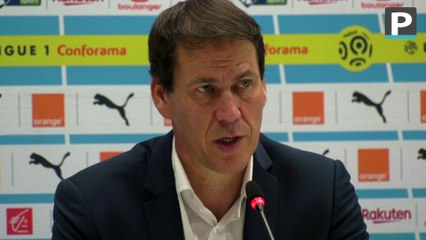 OM-Dijon : "C'est une victoire précieuse" (Garcia)