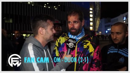 Fan Cam OM Dijon (2-0) : Les supporters dépités par Mitroglou et loin d'être rassurés par Garcia