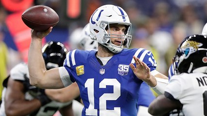 Luck launches to wide open Hilton for 35-yard gain