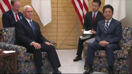 아베·펜스 회담..."北 비핵화 실현 위해 제재 유지 필요" / YTN