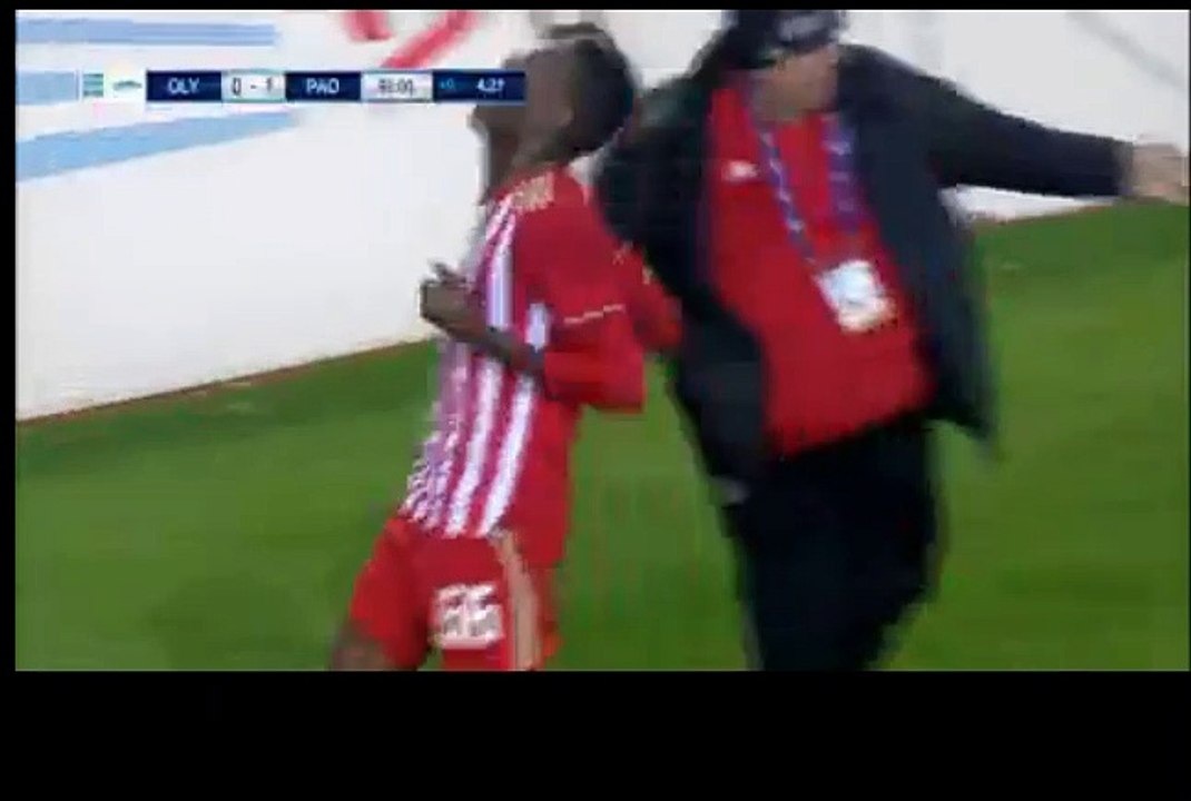 Cisse P.     Amazing  Goal   (1:1)  Olympiakos Piraeus vs Panathinaikos