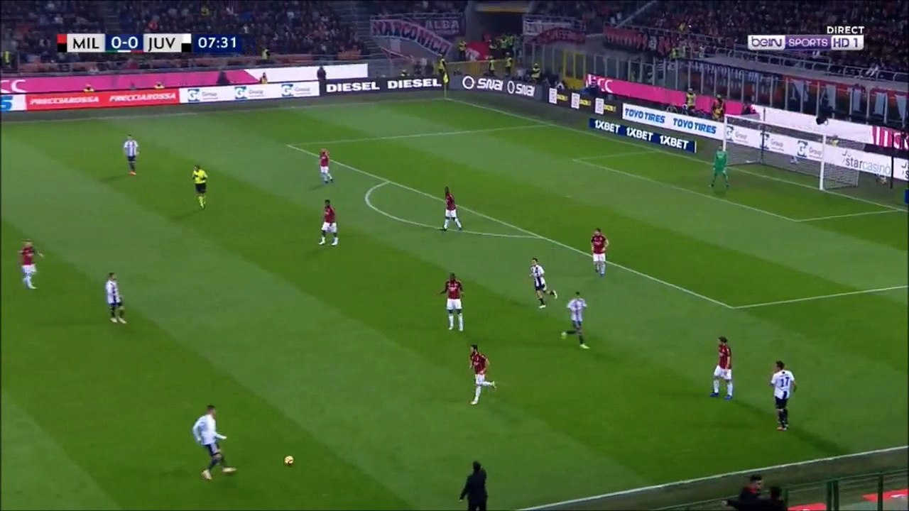 Mario Mandzukic goal vs Milan (0-1)