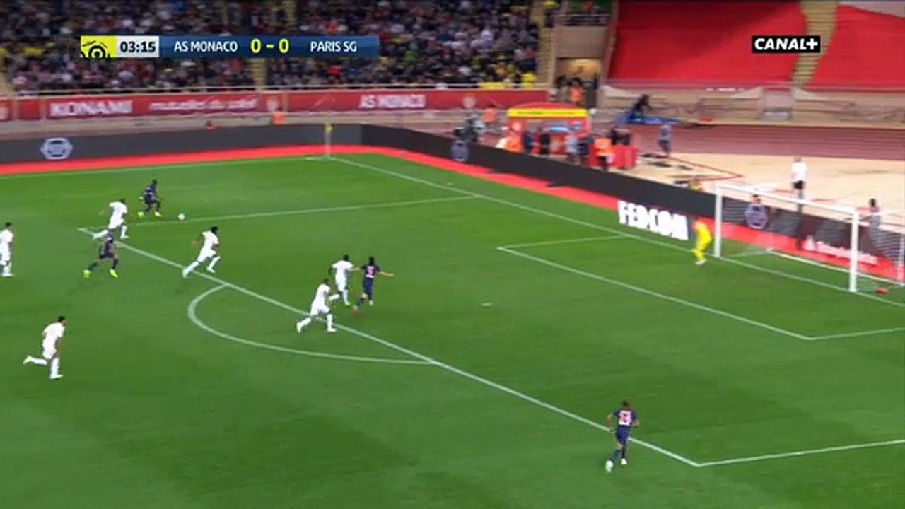 Cavani Amazing goal Monaco vs Psg 0-1