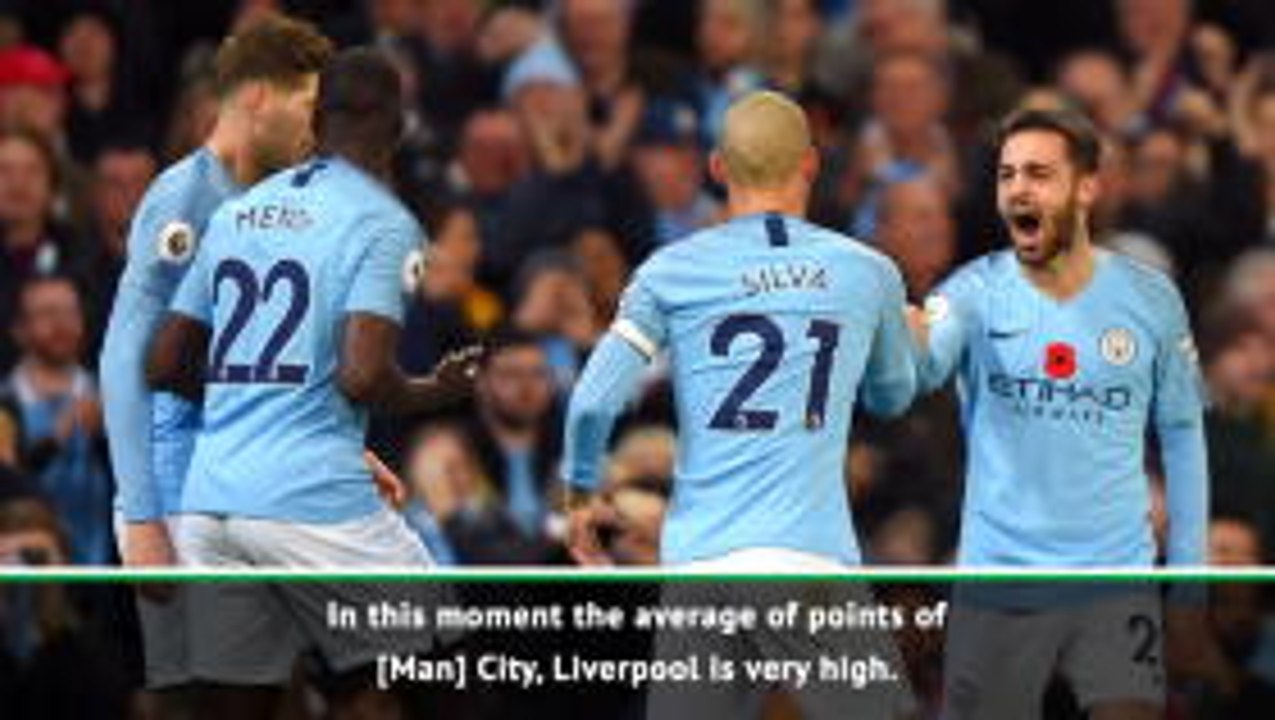 It's difficult to stay close to Man City and Li...