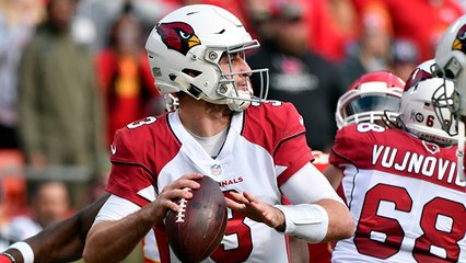 Rosen lofts pass perfectly in David Johnson's hands for big gain