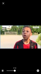 Kylian Mbappé jeune a un message fort