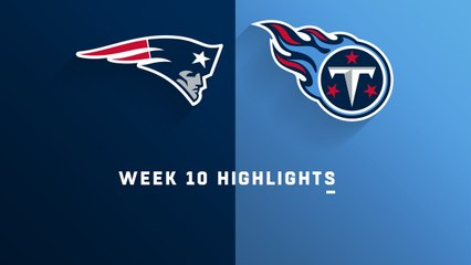 Patriots vs. Titans highlights | Week 10