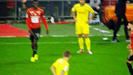 11/11/18 : SRFC-FCN : changement Del Castillo / Ben Arfa (76')