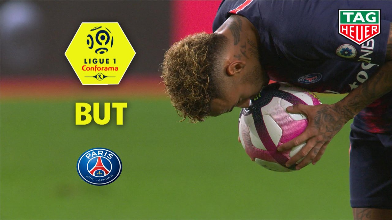But NEYMAR JR (64ème pen) / AS Monaco - Paris S...