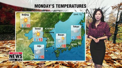 Chilly morning, dusty in inland regions _ 111218