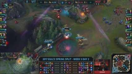 VIT vs MSF - Week 5 Day 2 Highlights 2017 EU LCS