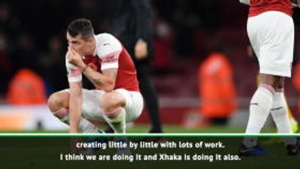 Download Video: 'Everyone needs more consistency' - Emery on Xhaka's performance