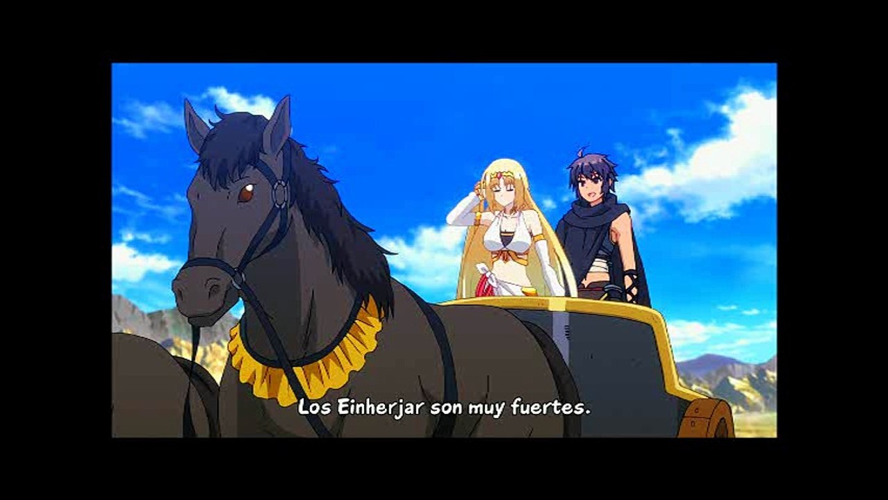 Los Einherjar son muy fuertes. - Clip Hyakuren no Haou to Seiyaku no Valkyria