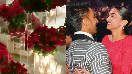 Deepika Padukone और Ranveer Singh के शादी के Venue को  सजाया गया है लाल गुलाबों से| Boldsky