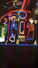 Videomapatge de l'església de Santa Coloma