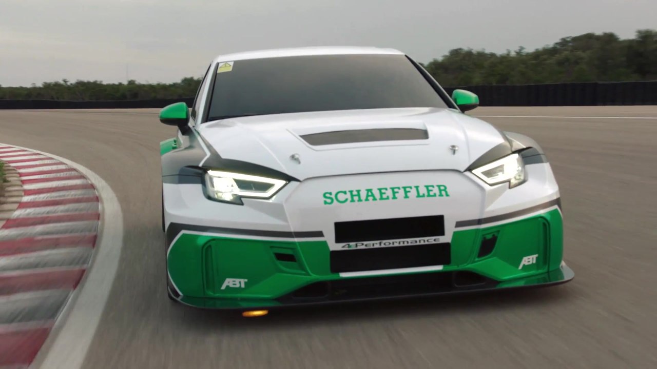 'Schaeffler 4ePerformance' concept vehicle - Reportage