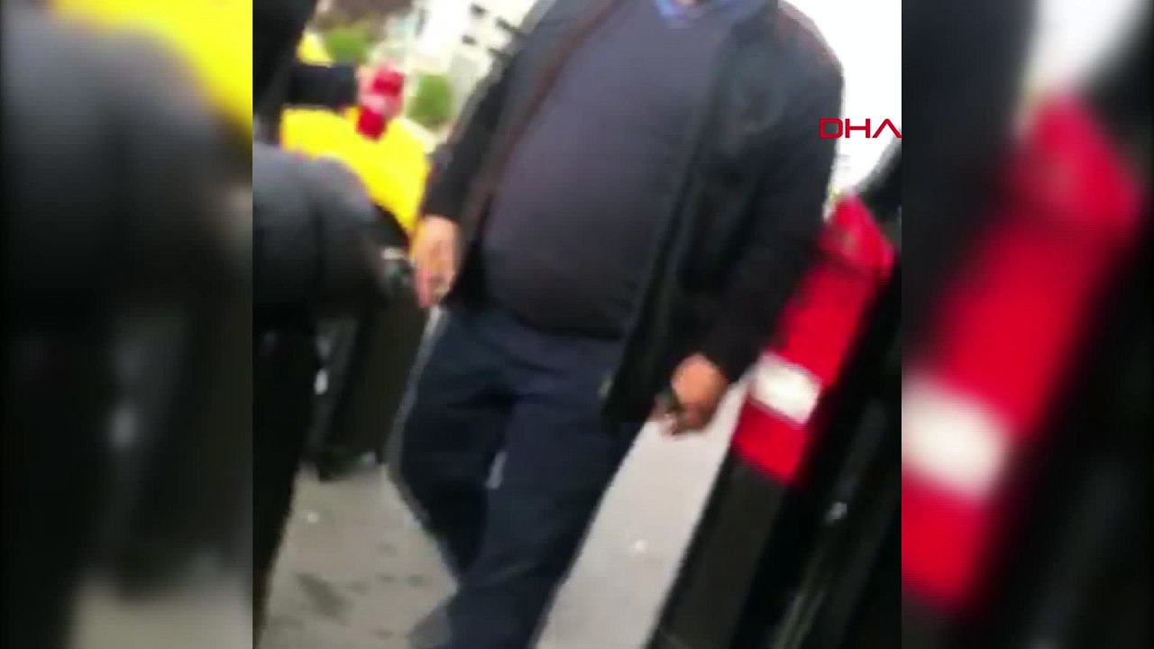 Havalimanında UBER sürücüsüne tehdit