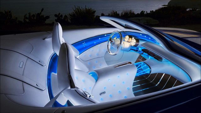 2018 Vision Mercedes-Maybach 6 Cabriolet - interior Exterior and Drive