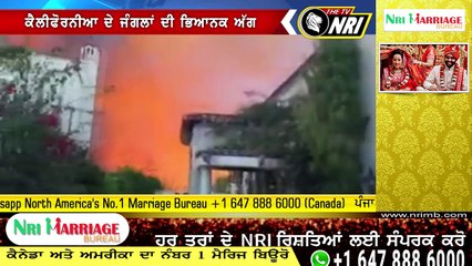ਕੈਲੀਫੋਰਨੀਆ ਦੇ ਜੰਗਲਾਂ ਵਿੱਚ ਲੱਗੀ ਭਿਆਨਕ ਅੱਗ
