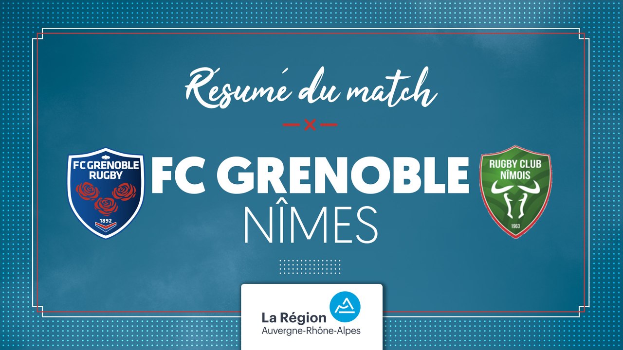 Grenoble - Nîmes U16 : le résumé vidéo