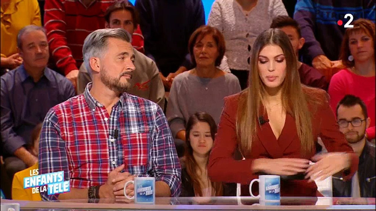 Fou rire dans "Les enfants de la télé" après une question de Laurent Ruquier à Iris Mittenaere - Regardez