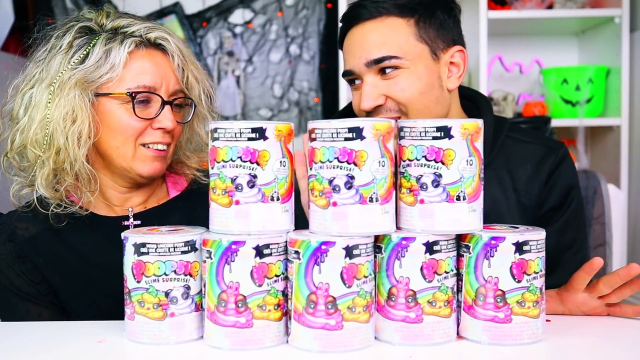 MA MÈRE TESTE LES POOPSIE SLIME !! JustJonathan