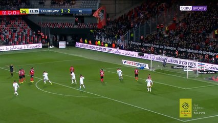 Depay'dan Guingamp'a harika frikik golü