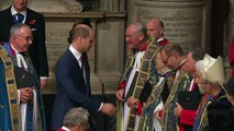 Royal family attend remembrance service at Westminster Abbey