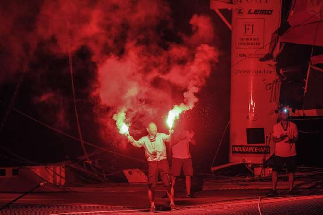La grande arrivée de la Route du Rhum