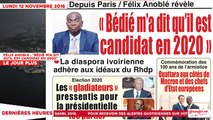 Le Titrologue du 12 Novembre 2018 : Félix Anoblé, 