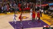 LeBron's putback dunk to complete 26 points as Lakers win