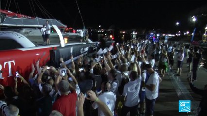 Joyon wins Route du Rhum in nail-biting finish