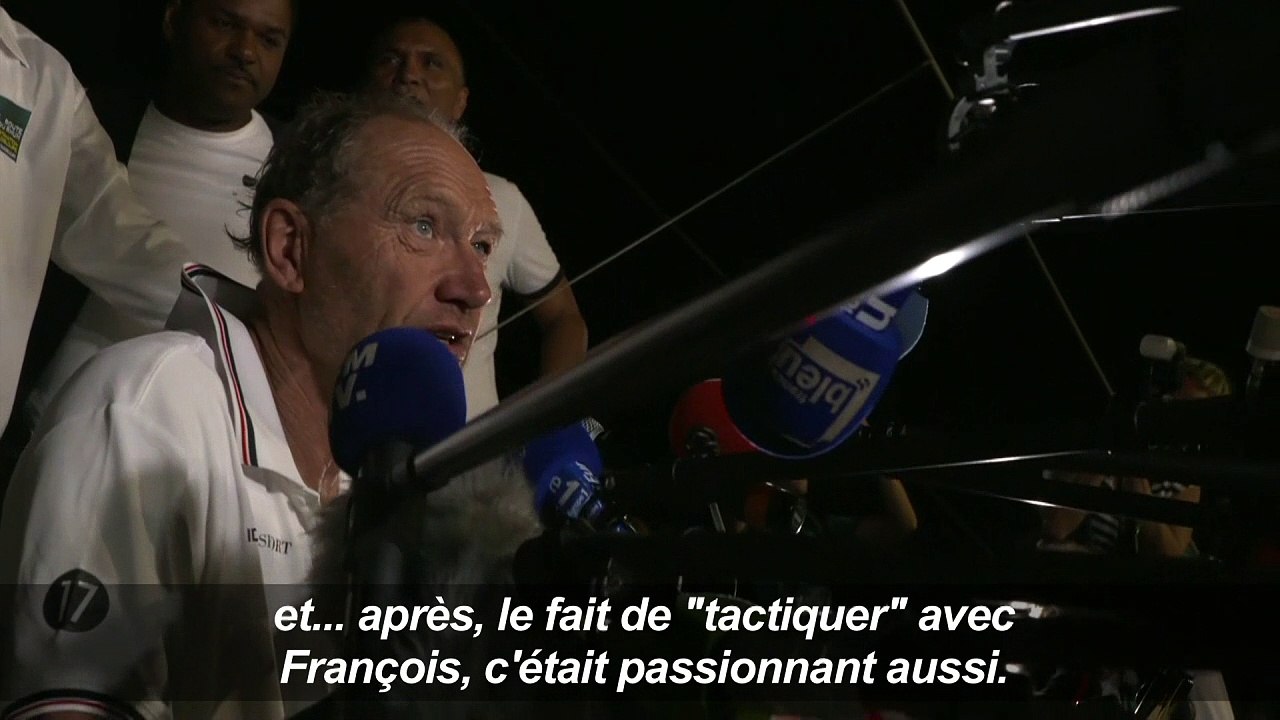 Route du Rhum: Joyon coiffe Gabart de 7 mn