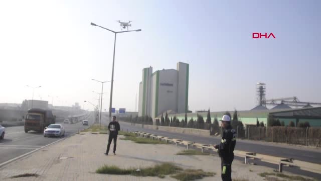 Manisa Turgutlu'da Drone'lu Denetimde Sürücülere Ceza Yağdı