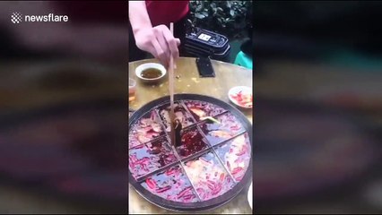Chinese diners make nauseating discovery of another dead mouse in hotpot