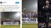 Virat Kohli wishes Team India after emphatic series win over West Indies | वनइंडिया हिंदी