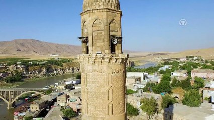 Hasankeyf'teki 609 yıllık Er-Rızk Camisi taşınıyor -BATMAN