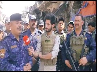 تغطية قناة الطليعة الفضائية بمناسبة تحرير الموصل