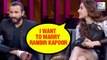 Koffee With Karan: Sara Ali Khan Wants To Marry Ranbir Kapoor