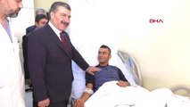 Ankara Sağlık Bakanı Koca, Hakkari ve Şırnak'ta Yaralanan Askerleri Ziyaret Etti