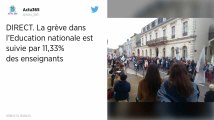 Grève dans l’éducation. Forte mobilisation selon les syndicats, moindre selon le ministère.