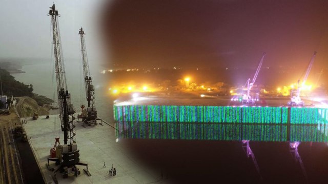 India's First Inland Waterways Terminal की ख़ासियत | Multi Modal Terminal; Video | वनइंडिया हिंदी