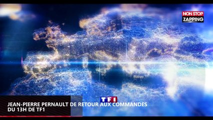 Jean-Pierre Pernaut de retour aux commandes du 13H de TF1 (vidéo)