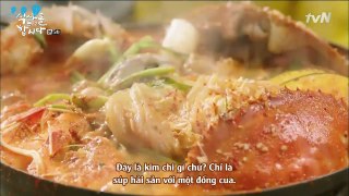 (Phim Thần thực 2015) Canh kim chi hải sản Hàn Quốc