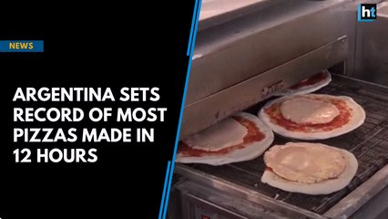 Argentina sets world record for most pizzas made in 12 hours