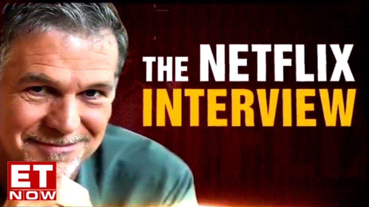 Netflix CEO Reed Hastings And Product VP Todd Yellin | ET Now Exclusive