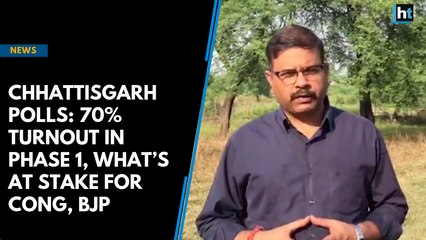 Chhattisgarh polls: 70% turnout in phase 1, what’s at stake for Cong, BJP