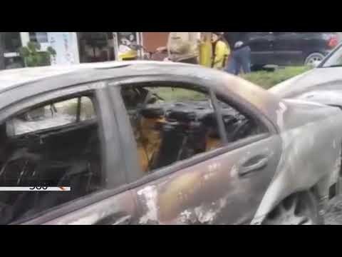 Digjen dy benza gjate nates ne Durres