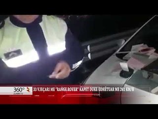 33 vjecari me Range Rover kapet duke udhetuar me 261km/h